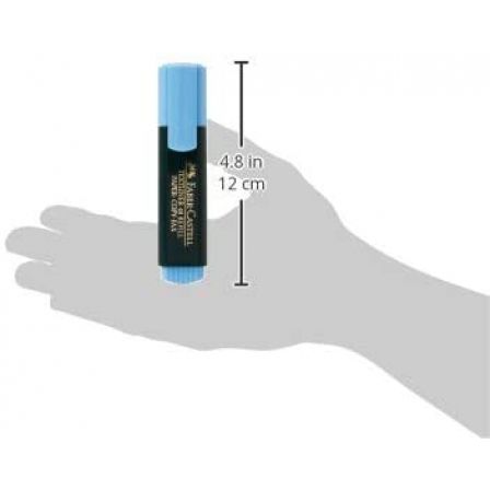 Faber Castell Textliner 48 Marcador Fluorescente Azul (Set de 10)